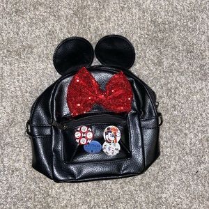 Minnie Mouse Backpack with Sequence Bow